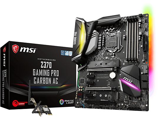 MSI Mainboard Z370 Gaming Pro Carbon AC (7B45-001R)