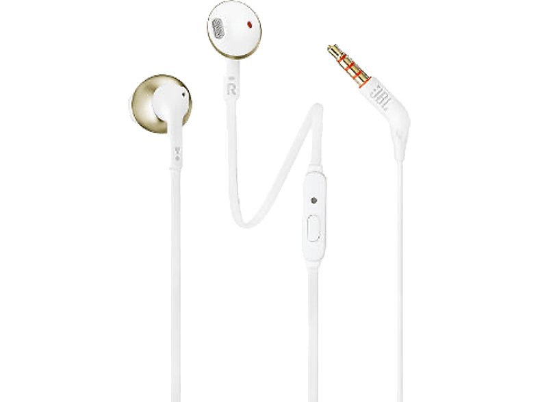 JBL T205 Kulak İçi Kablolu Kulaklık Altın_0