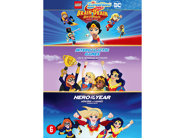 DC Super Hero Girls Vol. 1-3 - DVD