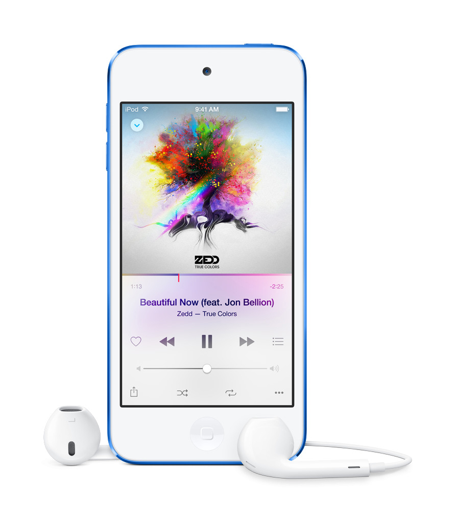 APPLE MKWP2FD/A iPod GB, 128 Blau touch
