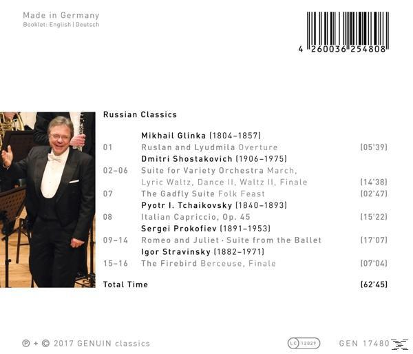 Sächsische Bläserphilharmonie - Russian Classics  - (CD)