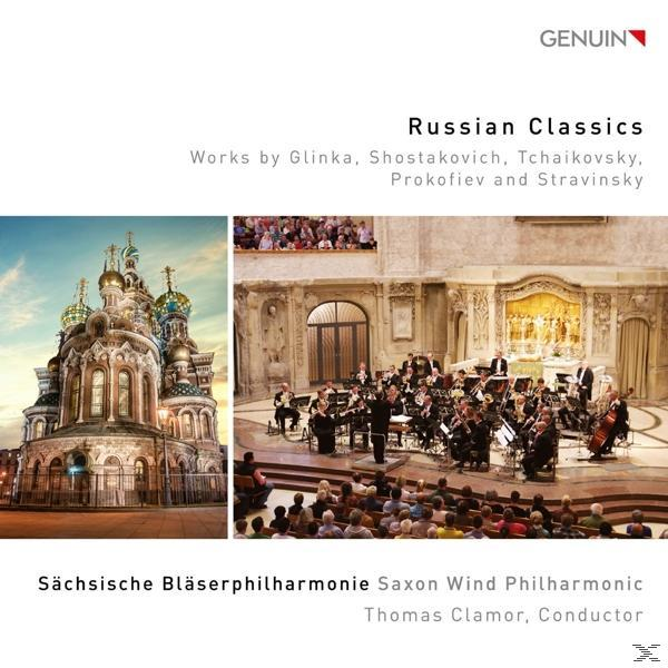 Sächsische Bläserphilharmonie - Russian Classics  - (CD)