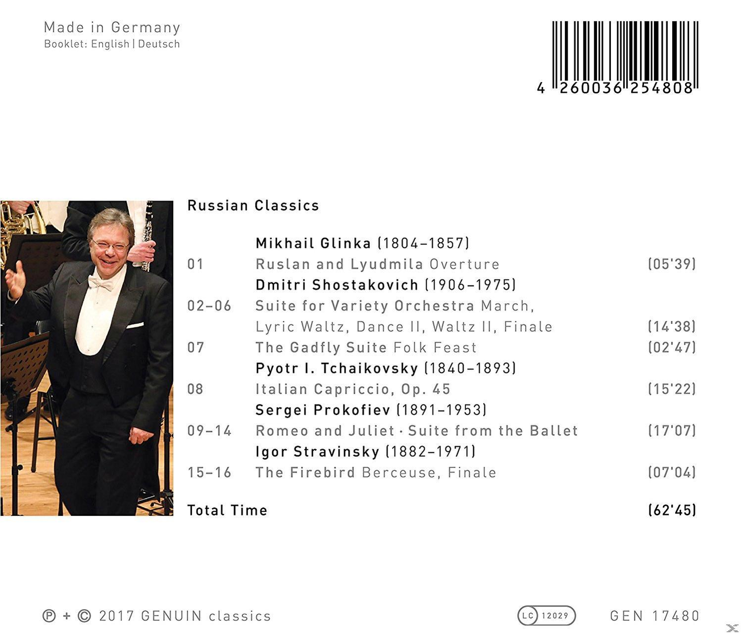 Sächsische Bläserphilharmonie - Russian Classics  - (CD)