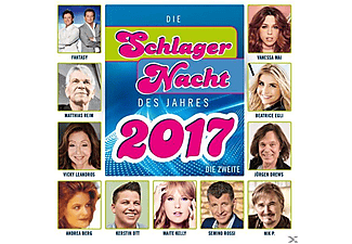 VARIOUS - Die Schlagernacht des Jahres 2017-Die Zweite  - (CD)