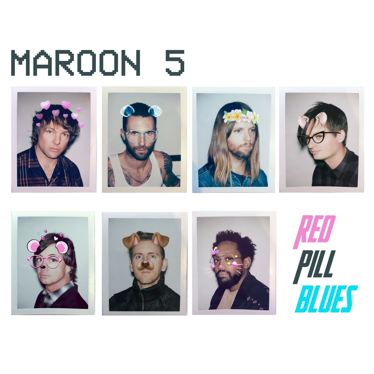 - (CD) Red Blues Maroon Pill 5 -