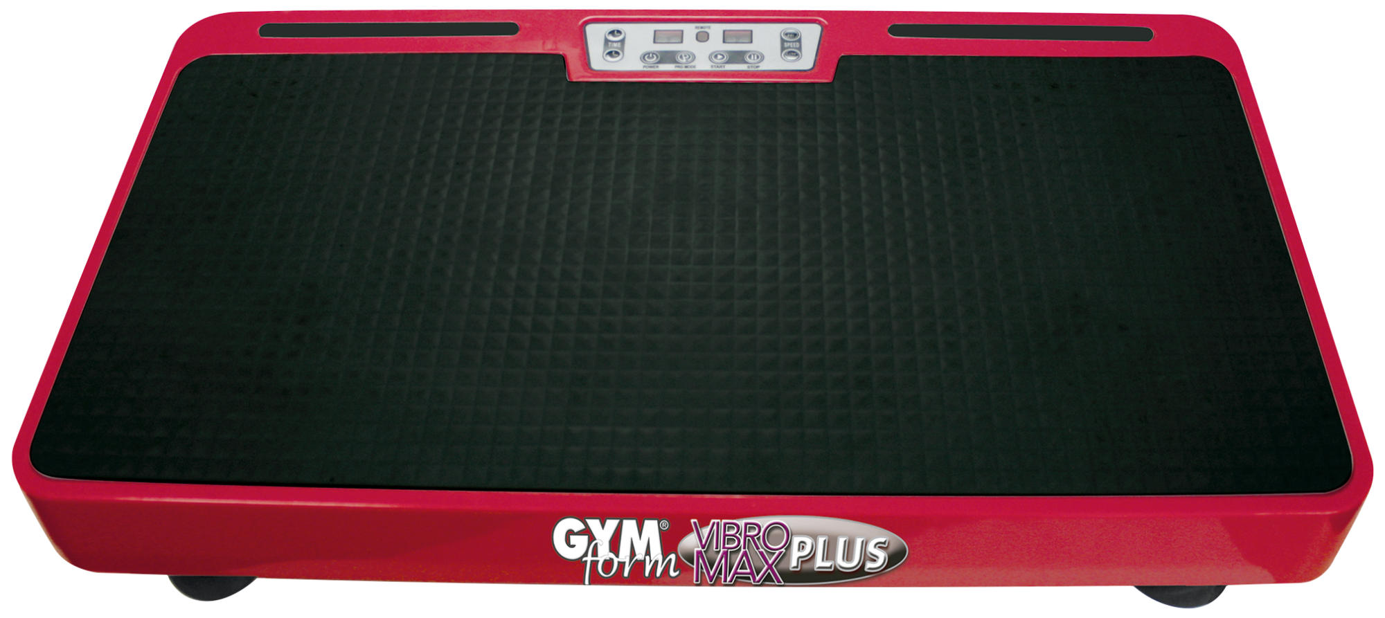 BEST DIRECT Gymform VIBROMAX Plus - Vibrationsplatte (Rot)
