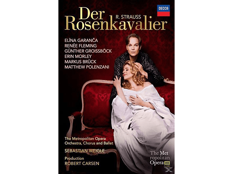 The Metropolitan Opera Orchestra, Chorus & Ballet, VARIOUS - Der Rosenkavalier  - (DVD)