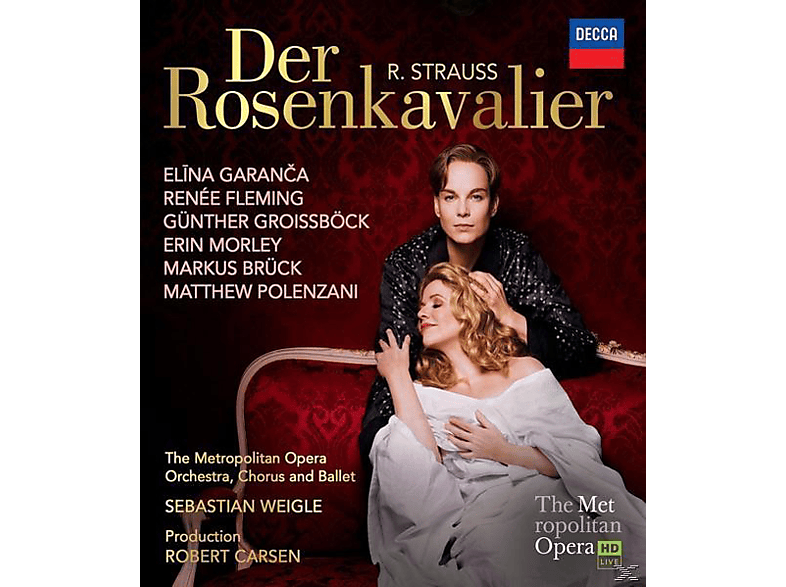Renee Fleming Elina Orchestra Groissböck / Opera Weigle Garanca Der Metropolitan (Blu-ray) - / Rosenkavalier Sebastian / / Günther 