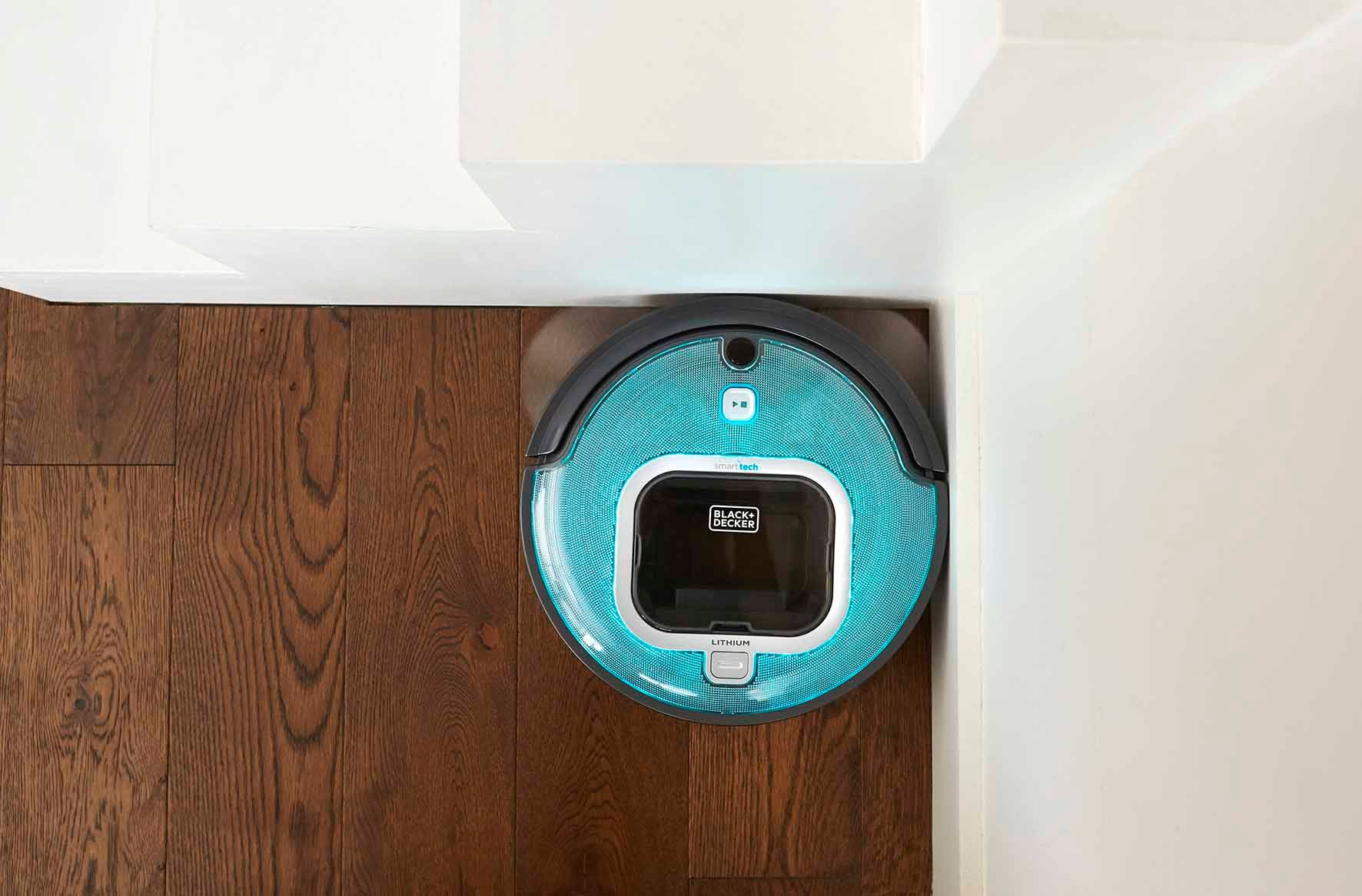 BLACK+DECKER RVA 425 B Smart Tech LED Saugroboter
