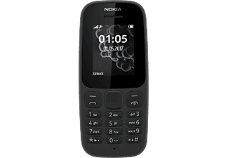 NOKIA 105 (2017) Dual-SIM, schwarz