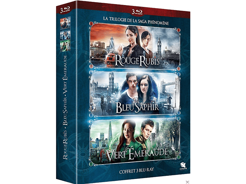 Rouge Rubis + Bleu Saphir + Vert Émeraude Blu-ray