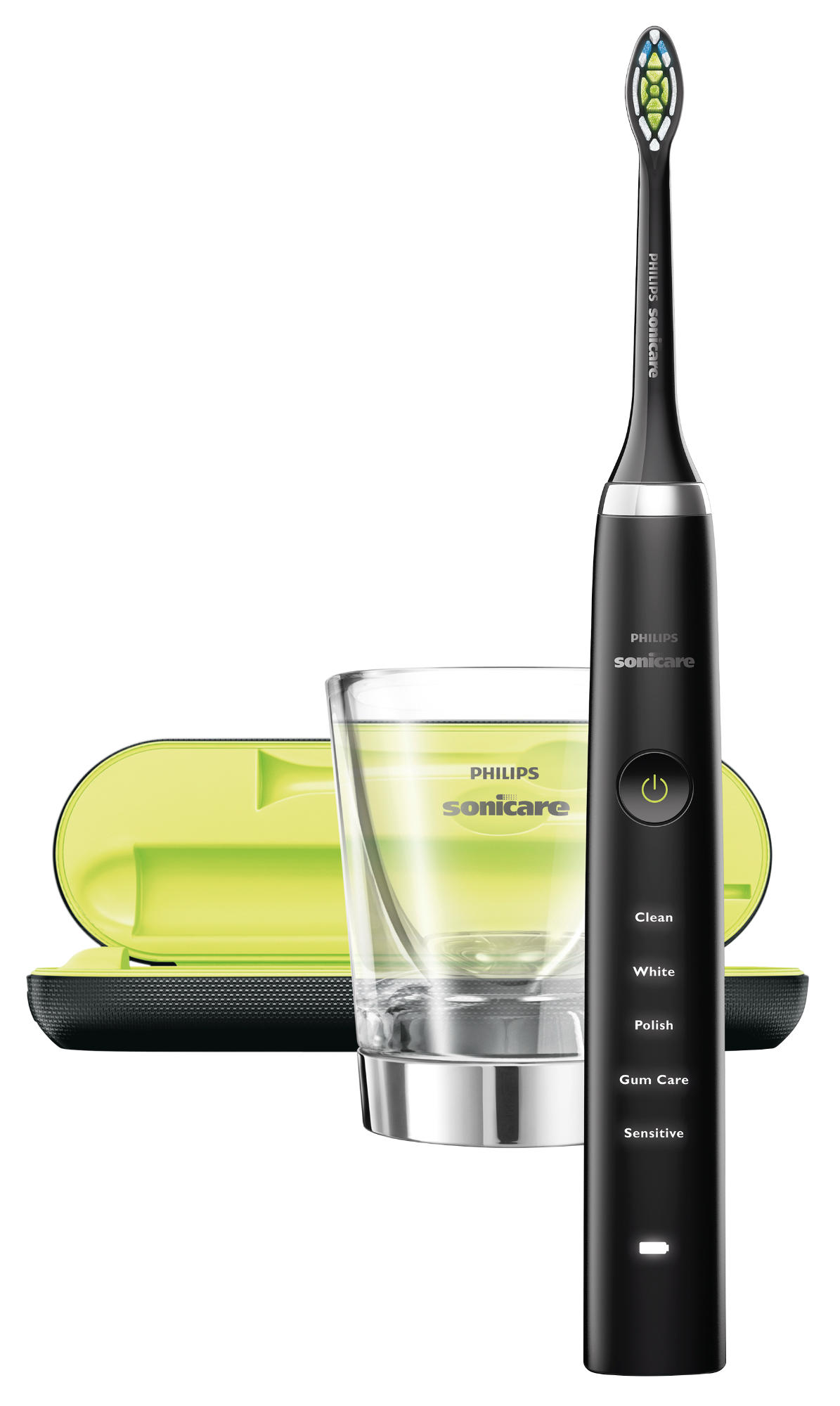 PHILIPS Sonicare HX9352/04 DiamondClean  elektrische Zahnbürste Schwarz