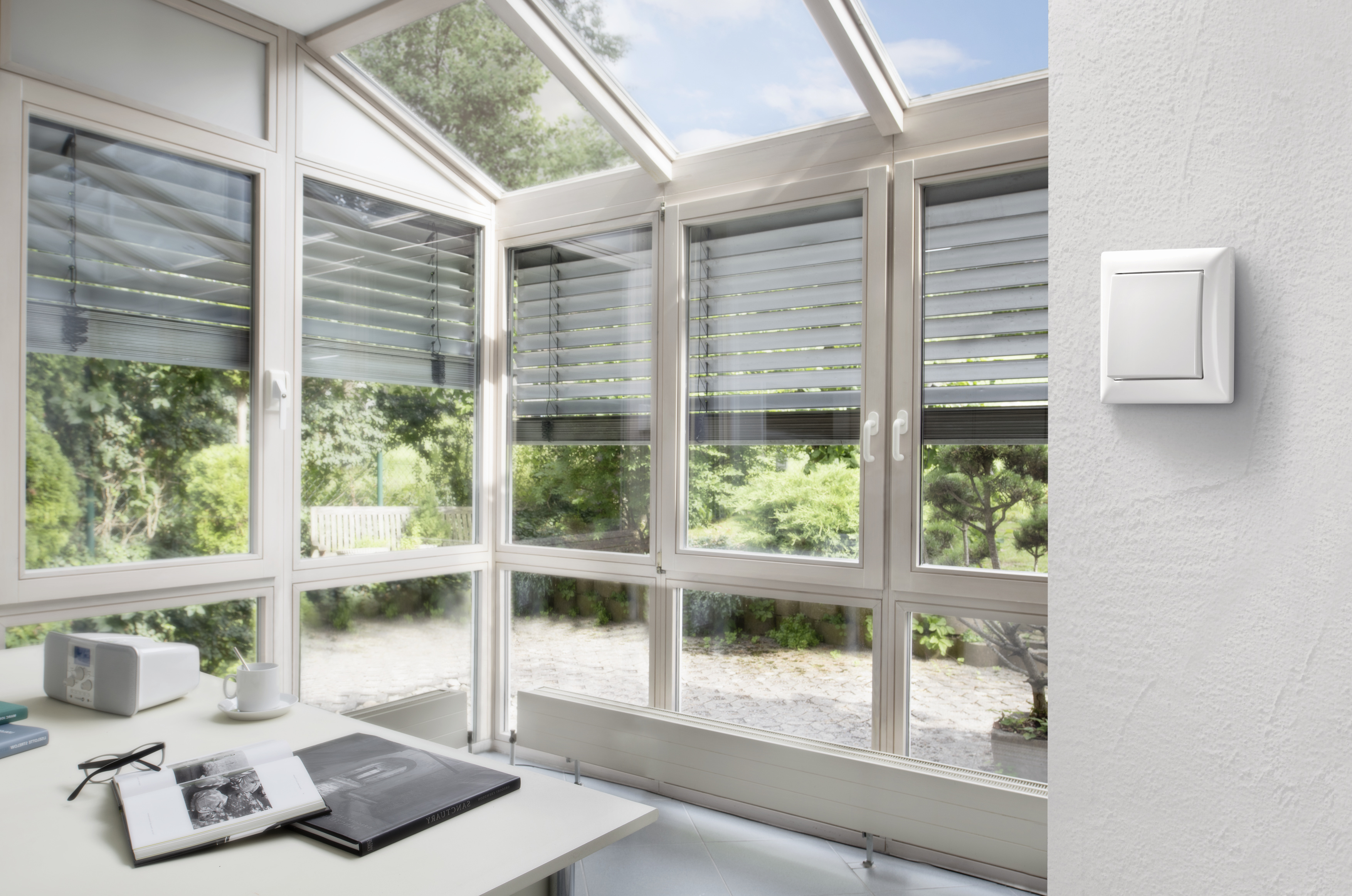 BOSCH Smart Home Unterputz Rollladensteuerung, Weiß