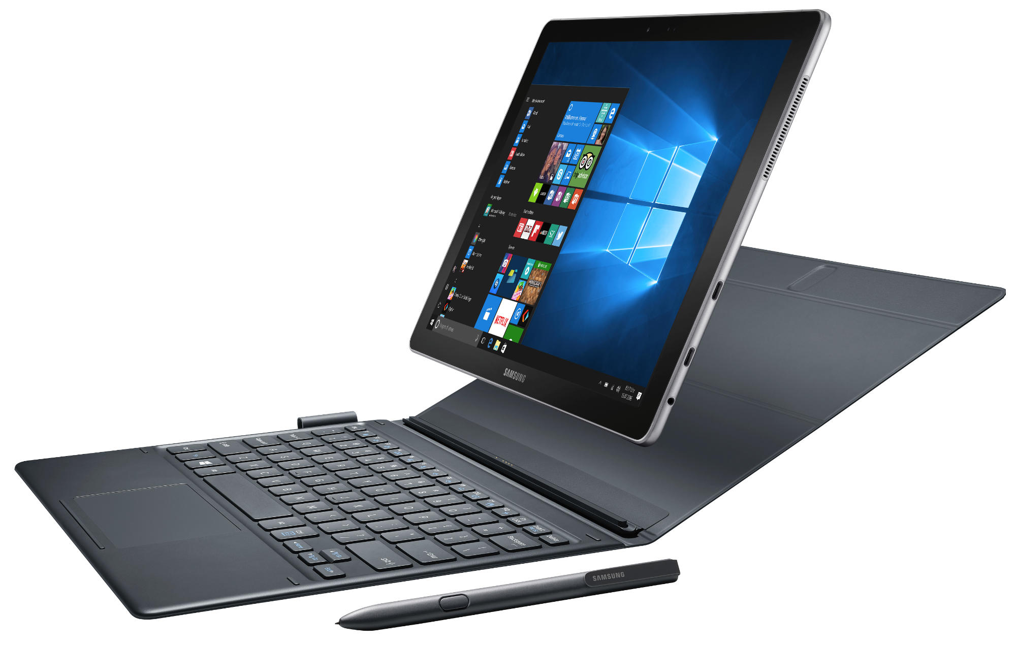 SAMSUNG Galaxy Book 10.6 Wi-Fi - 10,6 Zoll - Intel® Core™ m3 m3-7Y30 - 4 GB - 64 GB - Intel® HD 610 - Windows 10 Home (64 Bit)
