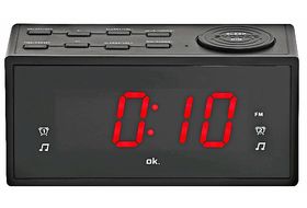 Reloj Radio Despertador AM/FM Led Negro Sony Reacondicionado Sony ICFC1B