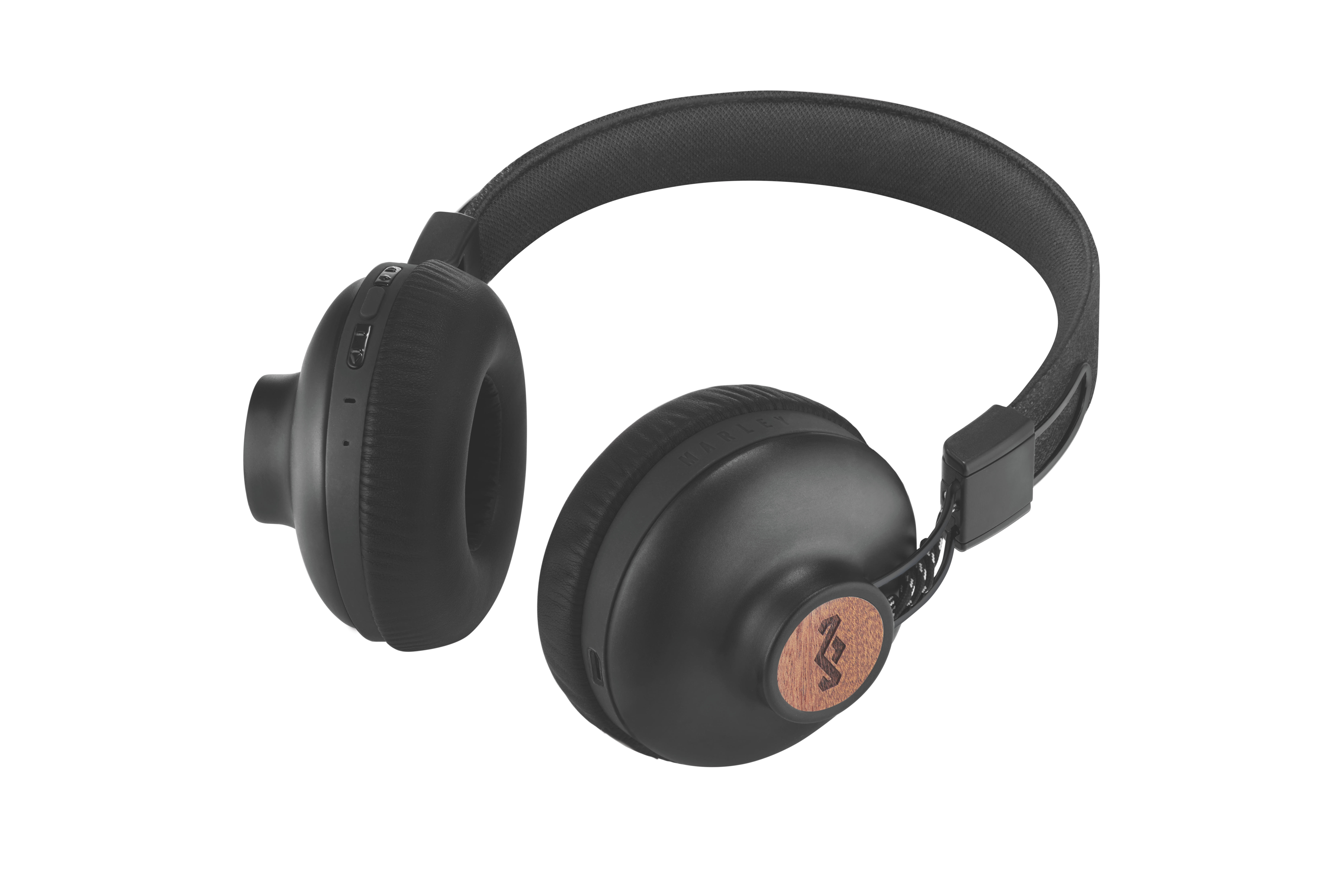 HOUSE OF MARLEY POSITIVE VIBRATION 2 BT SIGN BLACK On-ear Hoofdtelefoon Zwart