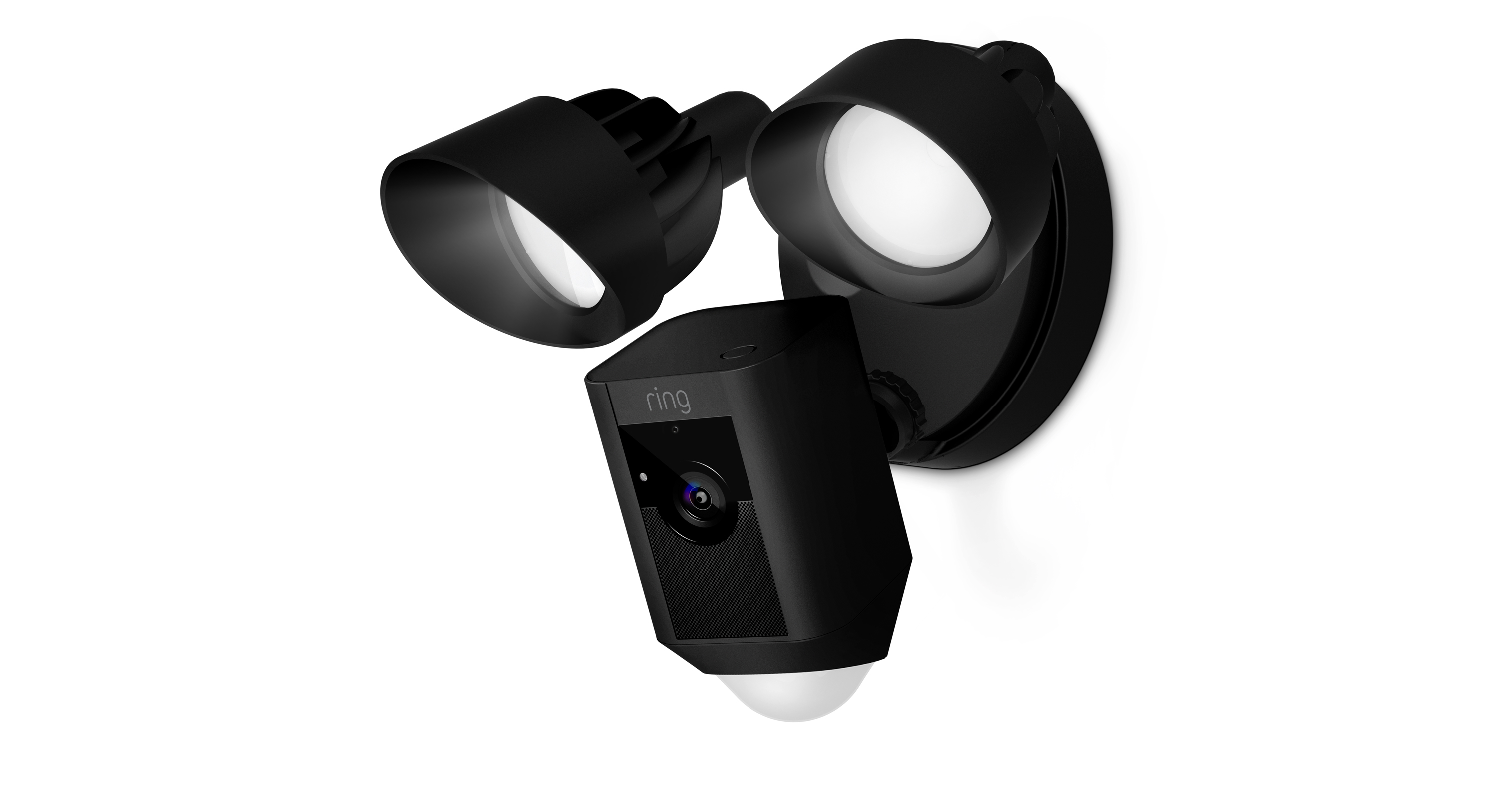 RING Floodlight Cam Zwart