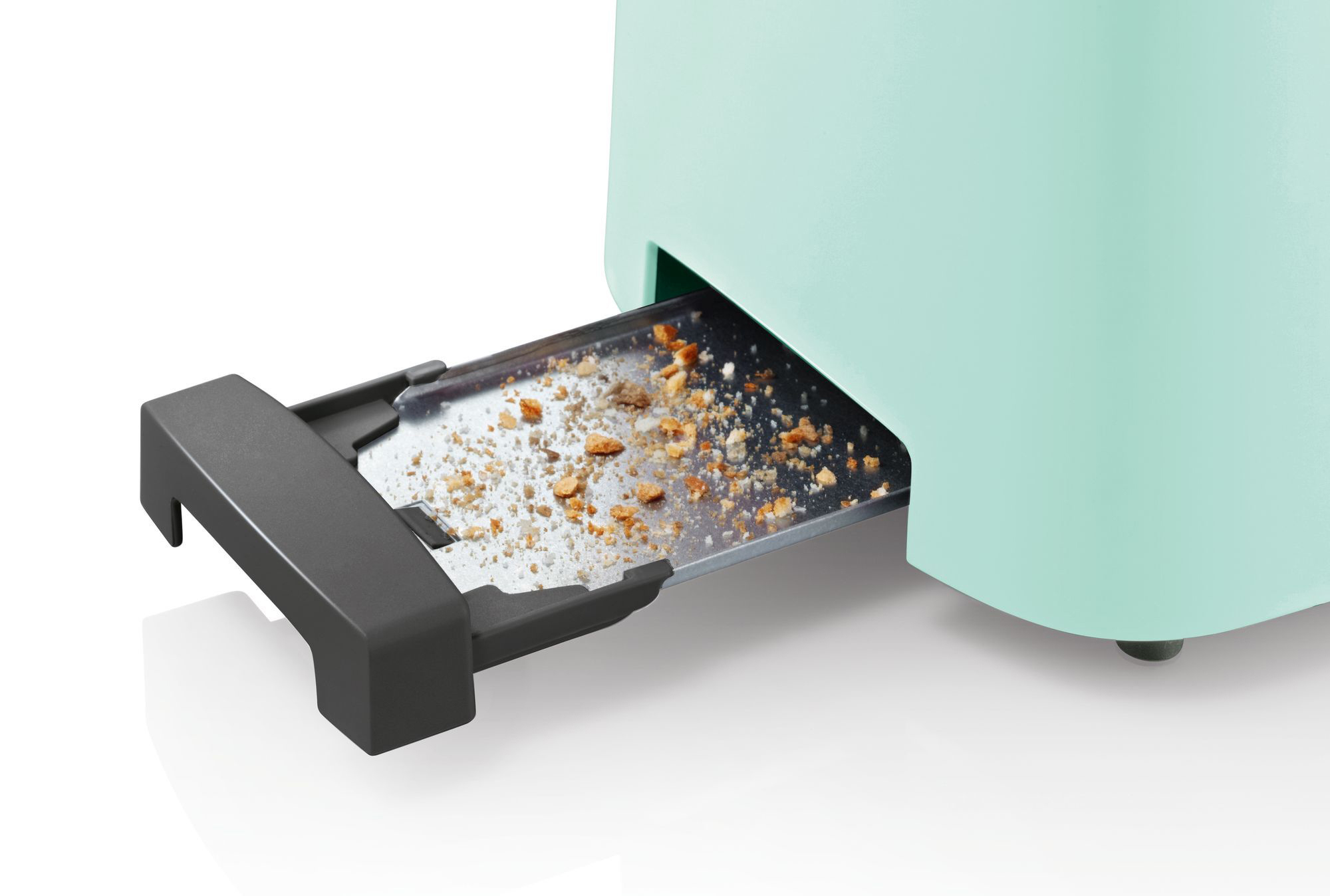 BOSCH TAT3A012 Toaster Mint/Schwarzgrau (980 Watt, Schlitze: 2)