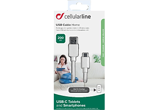 CELLULAR LINE Ladekabel - Daten- und Ladekabel (Weiss)