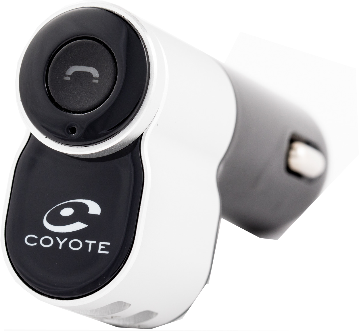 COYOTE Oreillette Bluetooth + chargeur de voiture (2085) In-ear Oreillettes bluetooth  Gris