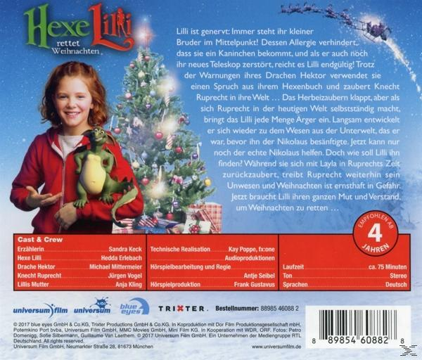 K (CD) Hexe Hörspiel Lilli zum - - Weihnachten-Das VARIOUS rettet