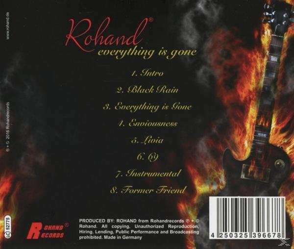 Rohand - Everything is Gone  - (CD)