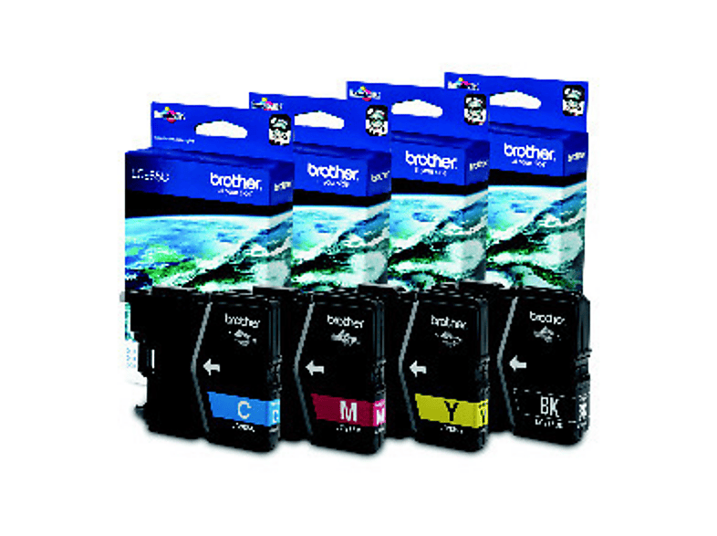 BROTHER LC985VALBP MUTLI PACK CMYBK - Tintenpatrone (Schwarz, gelb, cyan, magenta)