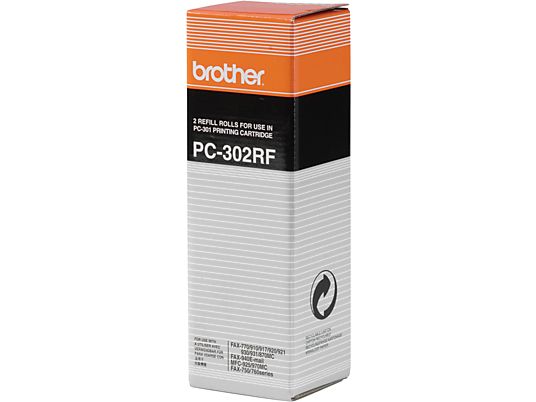 BROTHER PC302RF - Tintenpatrone (Schwarz)