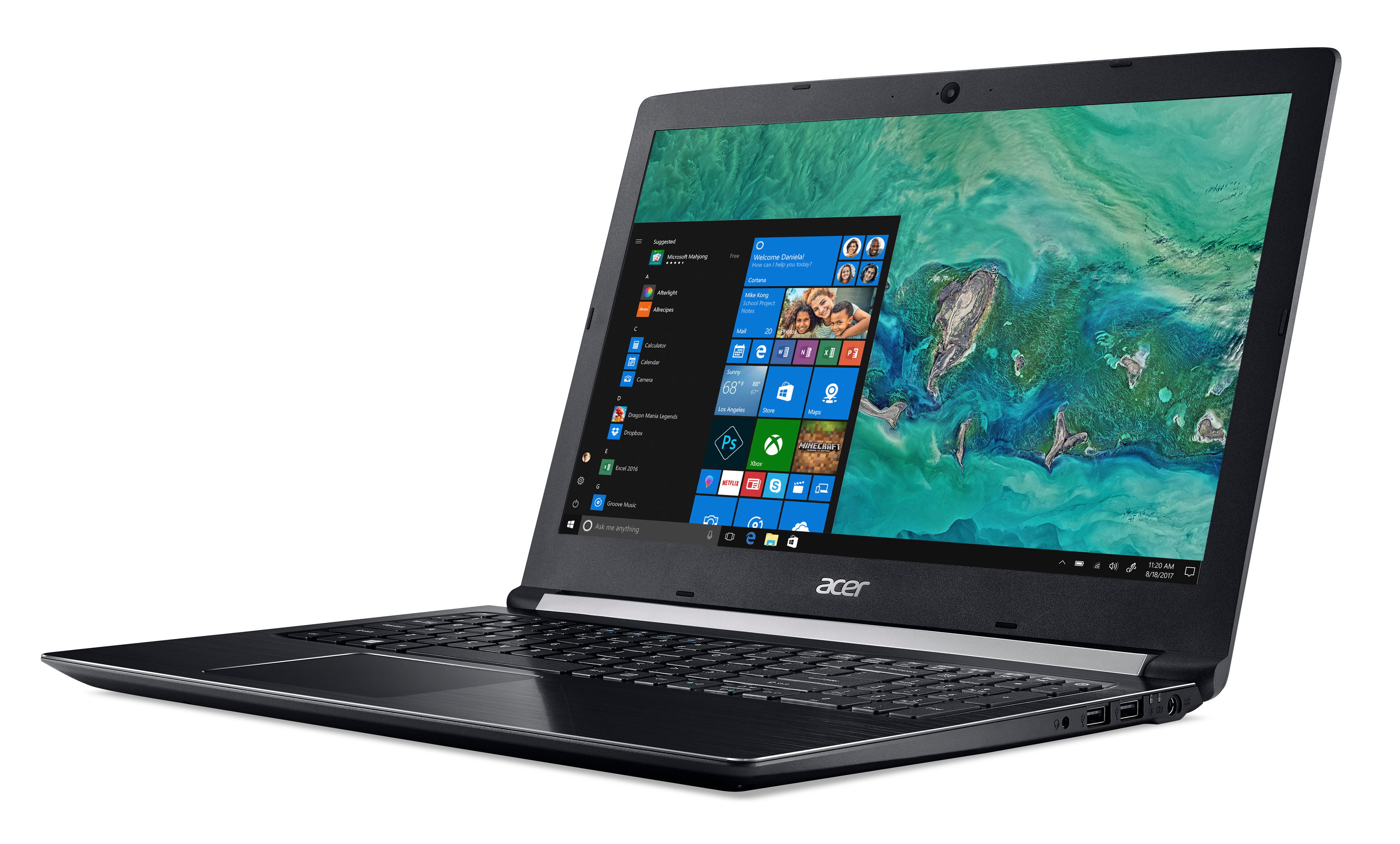 ACER Aspire 5 (A515-51G-86VG) - 15,6 Zoll - Intel® Core™ i7 i7-8550U - 8 GB - 256 GB - Windows 10 Home (64 Bit)