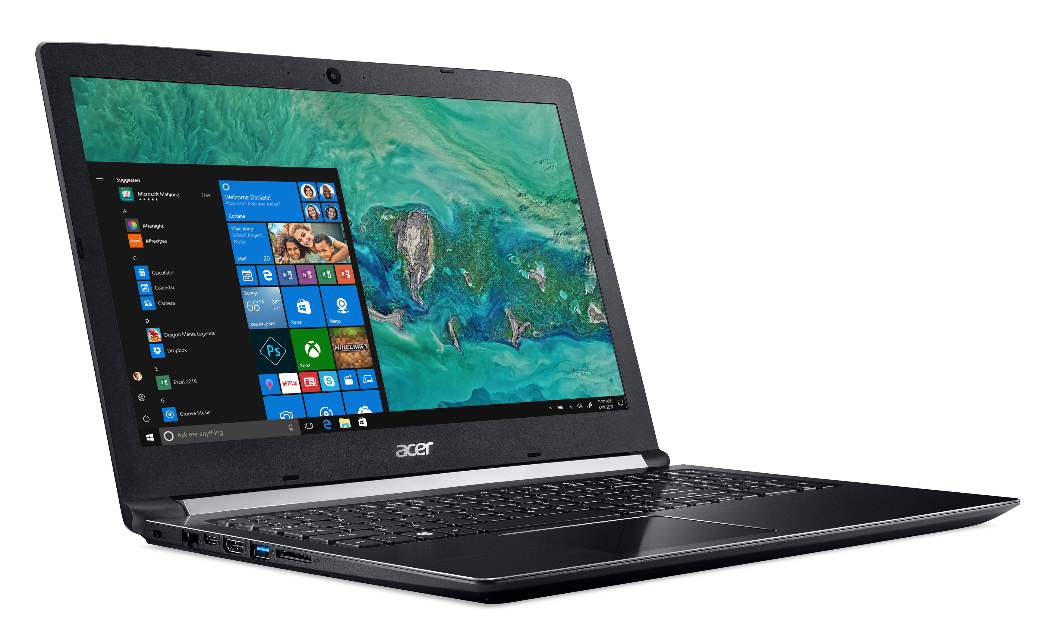 ACER Aspire 5 (A515-51G-86VG) - 15,6 Zoll - Intel® Core™ i7 i7-8550U - 8 GB - 256 GB - Windows 10 Home (64 Bit)
