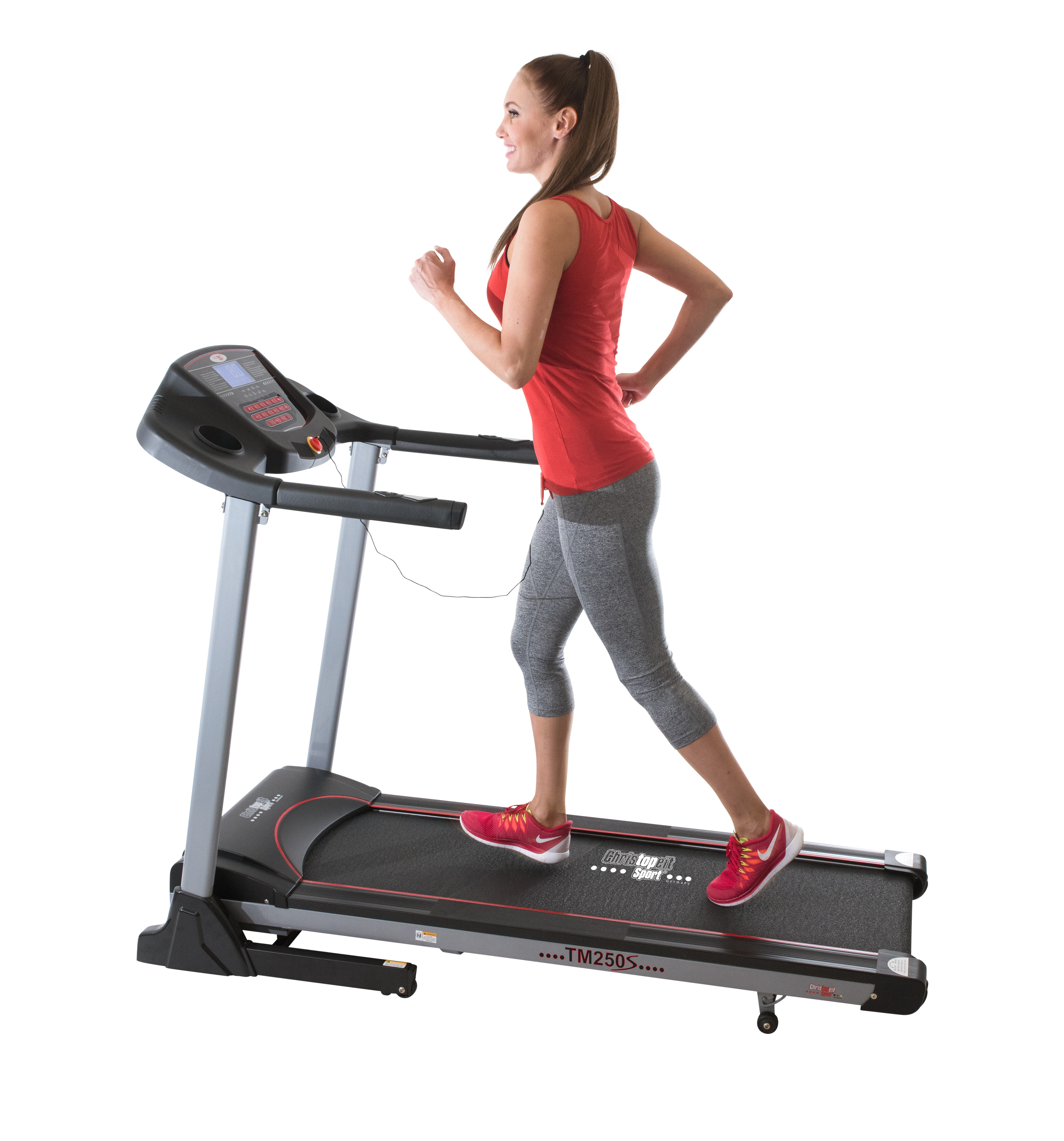 CHRISTOPEIT 1639  TM 250S  Laufband, Schwarz/Silber
