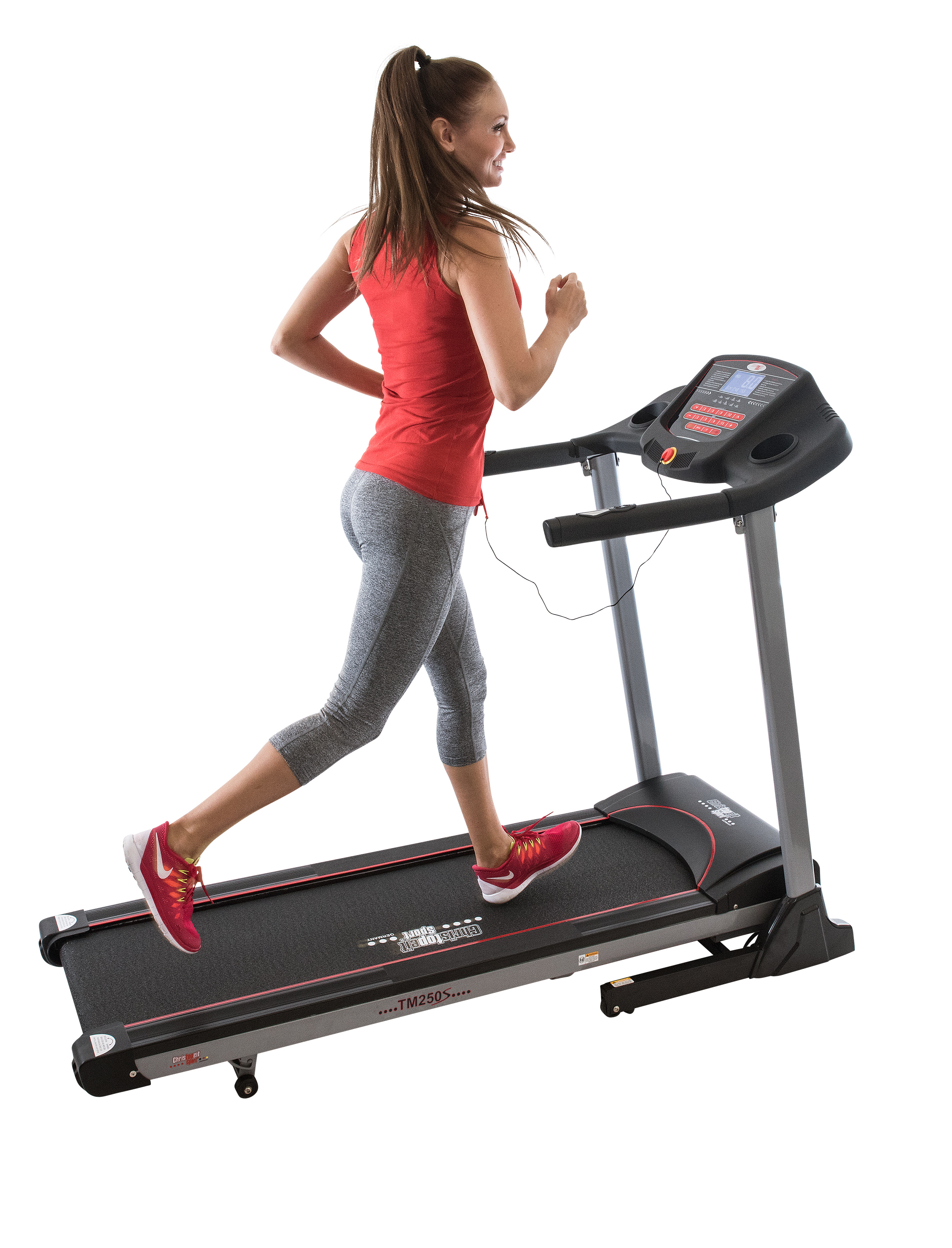 CHRISTOPEIT 1639  TM 250S  Laufband, Schwarz/Silber