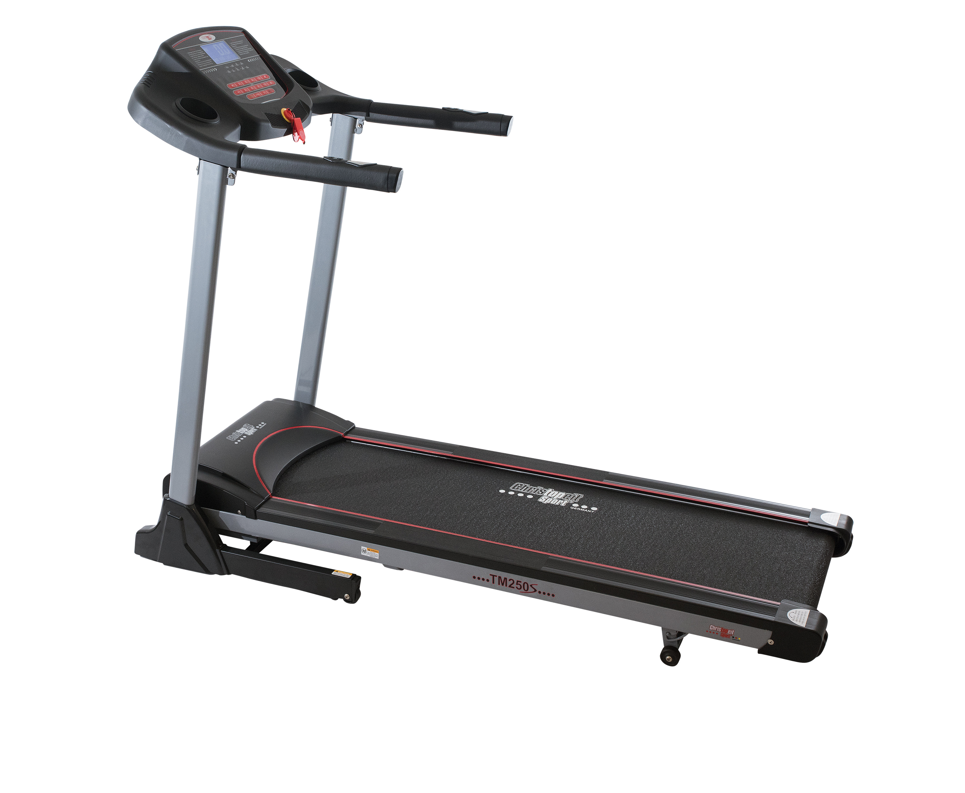 CHRISTOPEIT 1639  TM 250S  Laufband, Schwarz/Silber