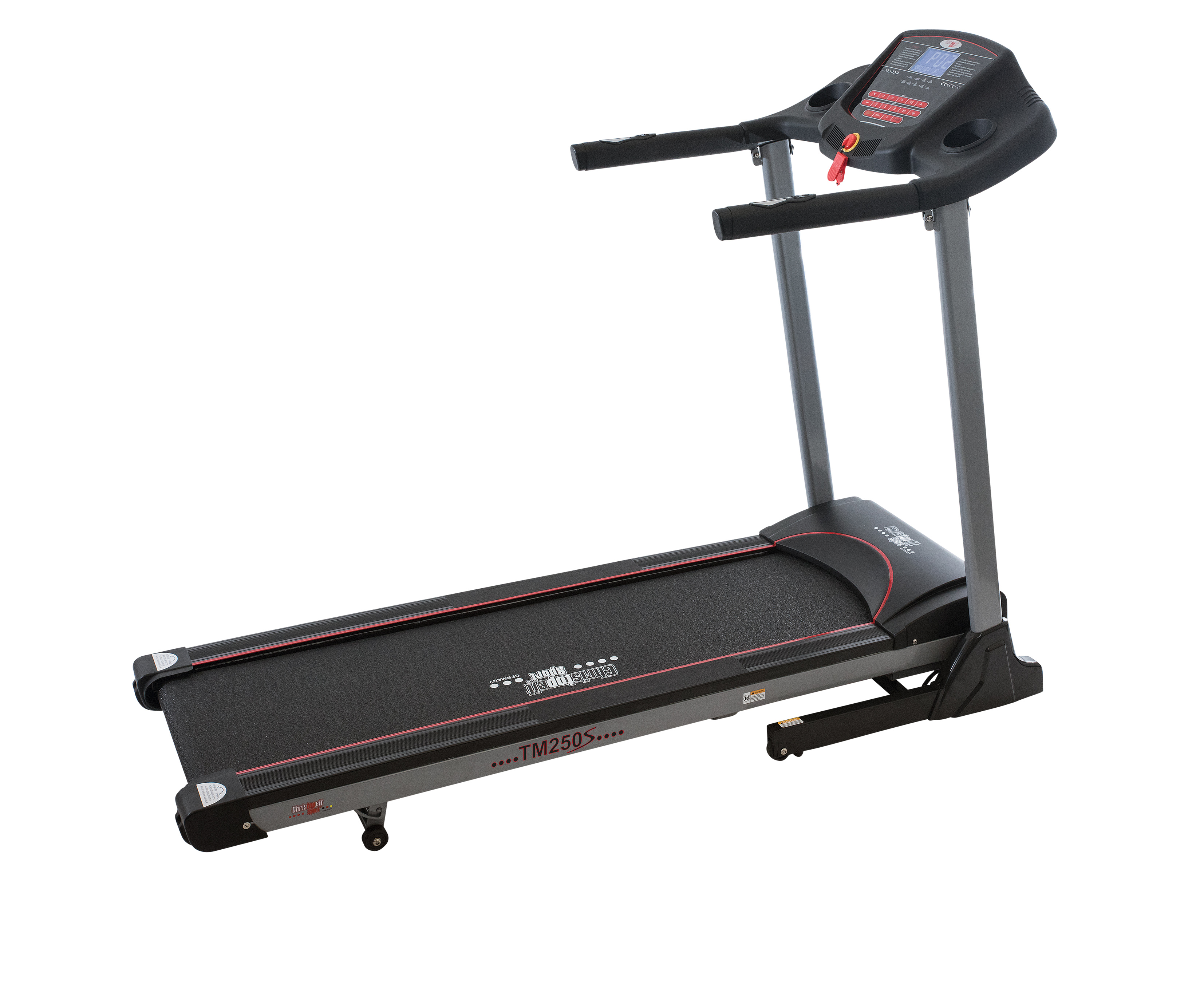 CHRISTOPEIT 1639  TM 250S  Laufband, Schwarz/Silber