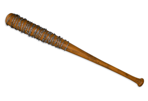 close up The Walking Dead Rollenspielwaffe Negans Lucille Rollenspiel-Waffe