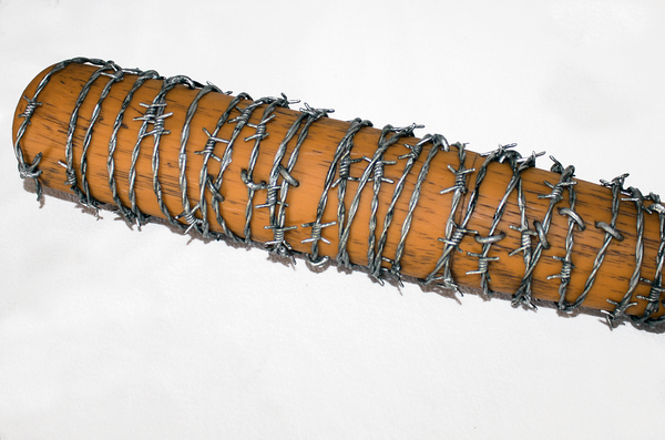 close up The Walking Dead Rollenspielwaffe Negans Lucille Rollenspiel-Waffe