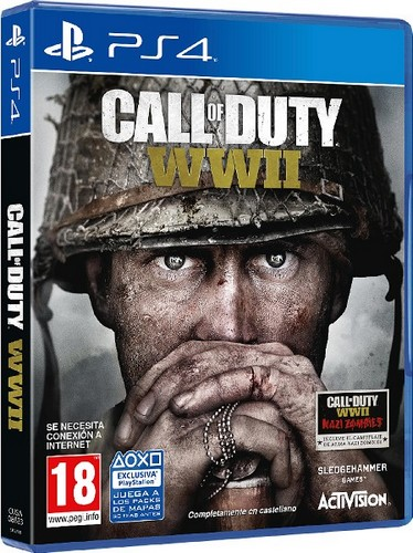PS4 Call of Duty WW II + DLC del Arma Nazi Zombies Camo