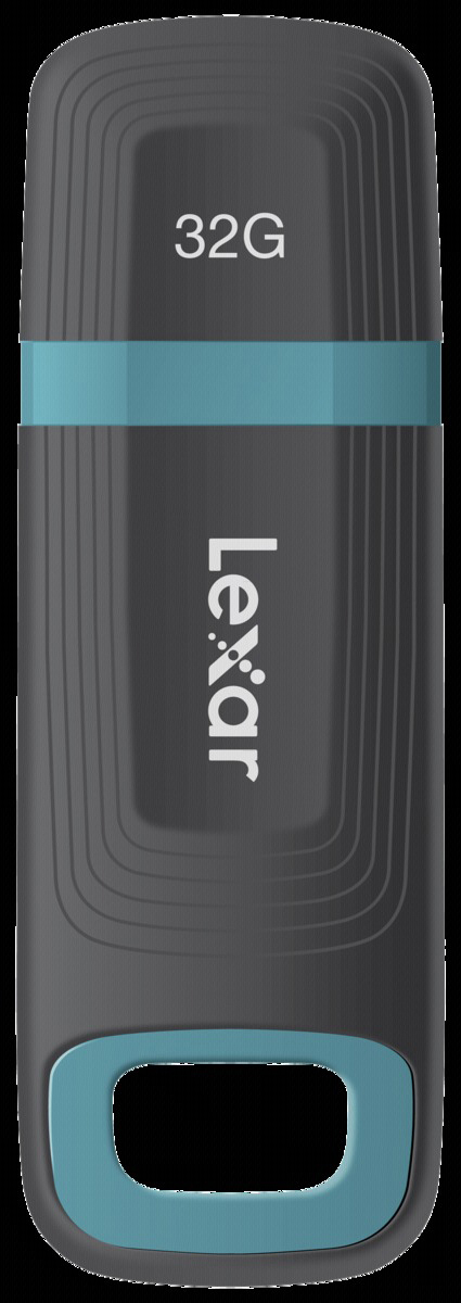 LEXAR JumpDrive USB-Stick, 32 GB, Schwarz/Grün