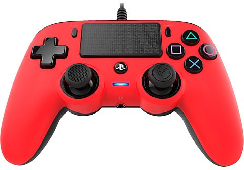 NACON PS4 CONTROLLER OFF. LIZENZIERT Controller Rot PlayStation 4 Controller  | MediaMarkt