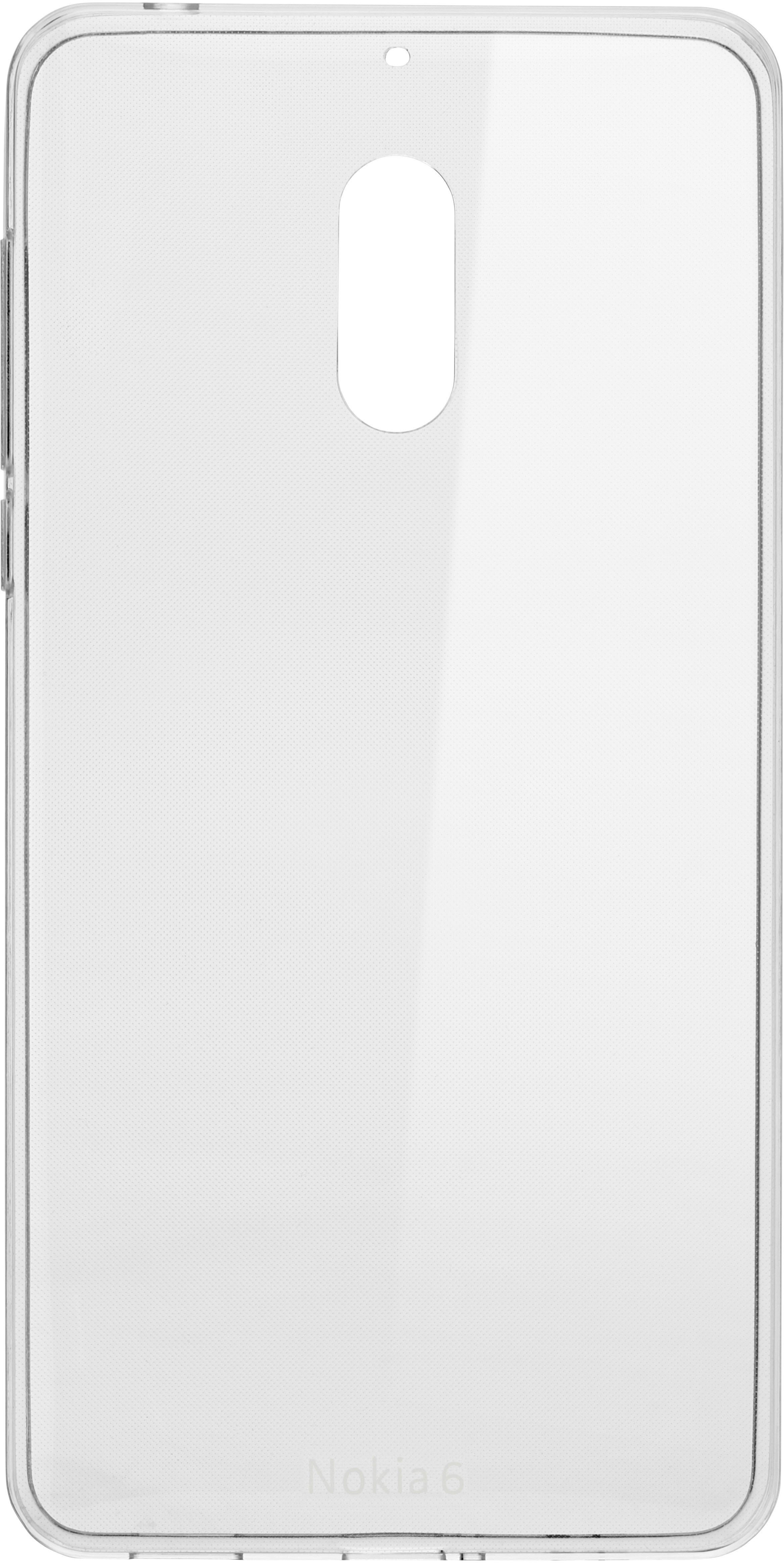 NOKIA Slim Crystal Cover CC-101, Backcover, Nokia, 6, Transparent