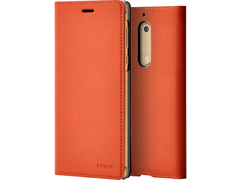NOKIA Slim Flip Case CP-302, Nokia, Braun Bookcover, 5