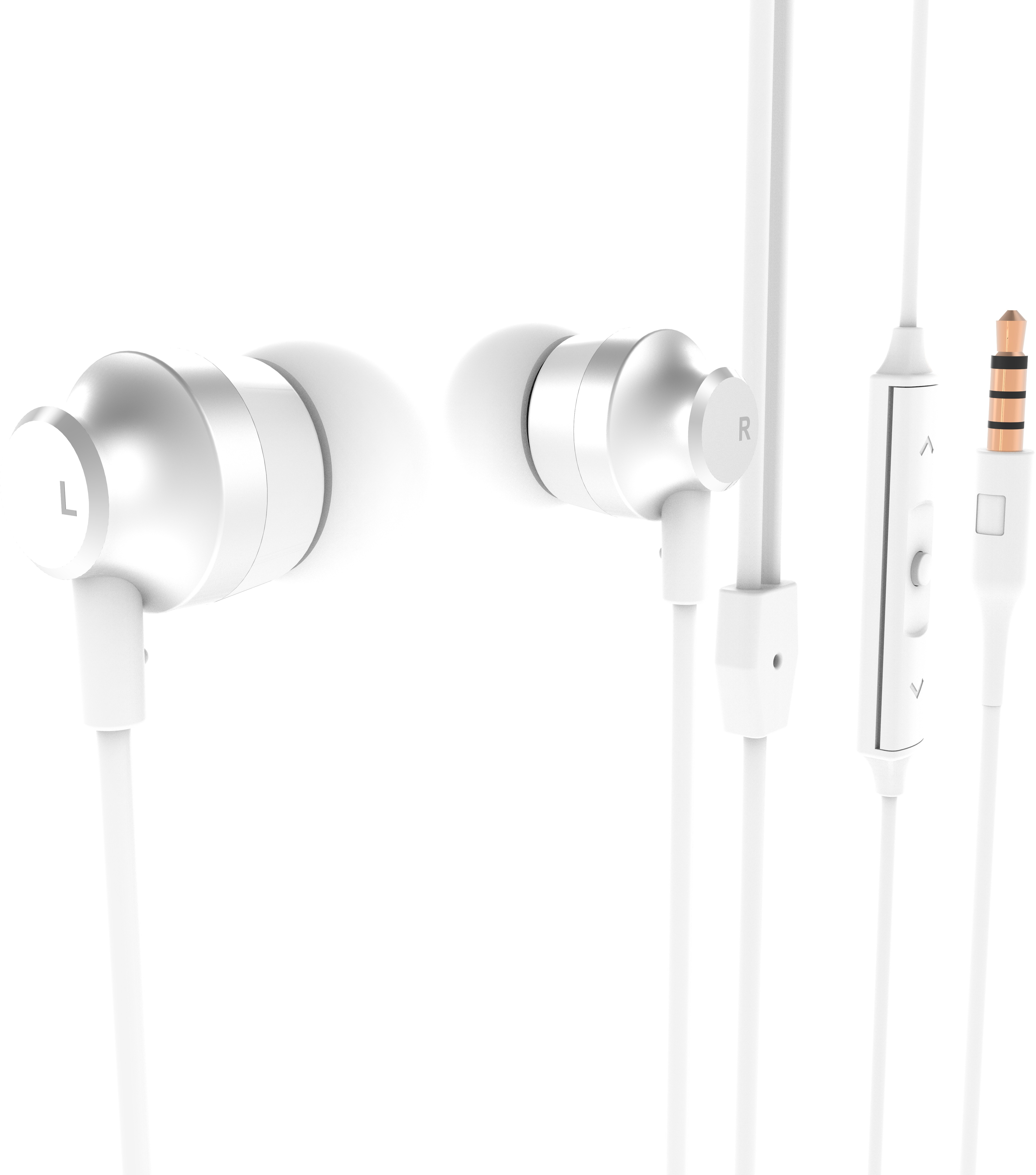 NOKIA WH-201, In-ear Headset Weiß