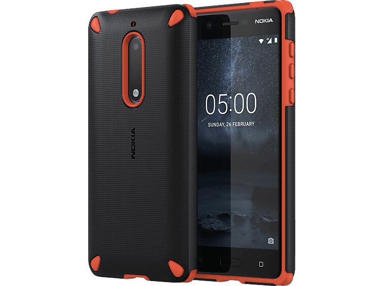 Nokia, Impact NOKIA Backcover, Orange CC-502, 5, Case Rugged