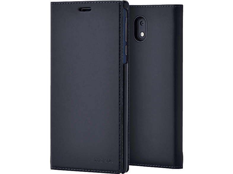 NOKIA Slim Flip Case CP-303, Backcover, Nokia, 3, Schwarz