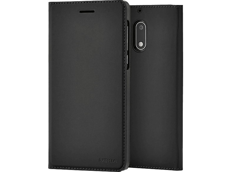NOKIA Slim 5, Schwarz Case Bookcover, Flip CP-302, Nokia
