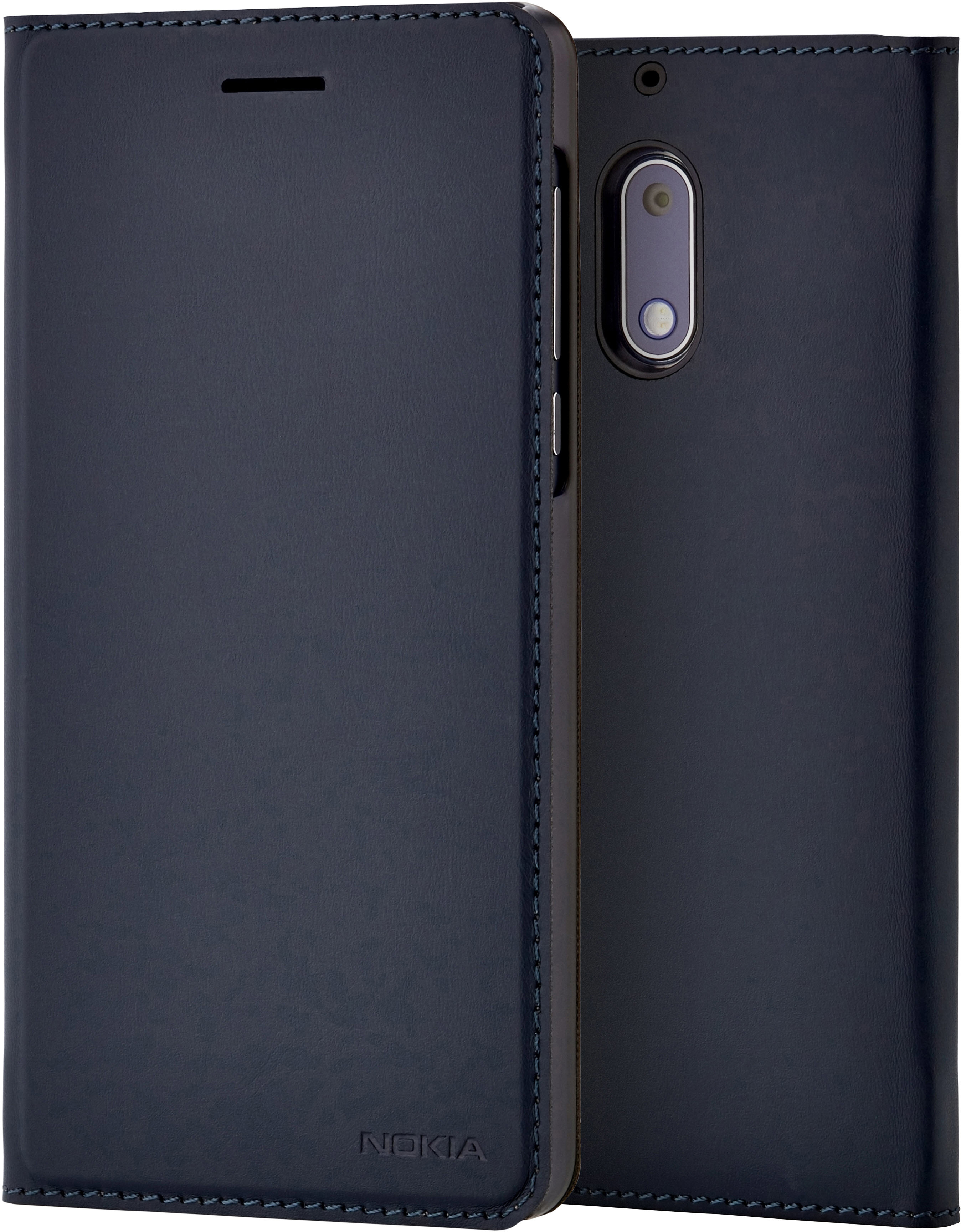 Flip Blau NOKIA 6, Backcover, Case CP-301, Nokia, Slim
