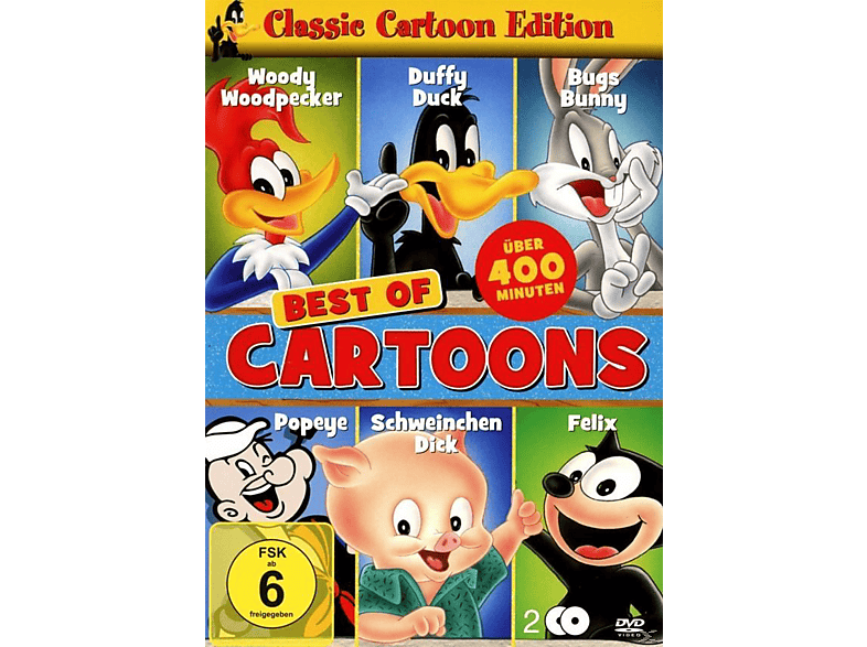 Best Of Cartoons Box-Edition DVD