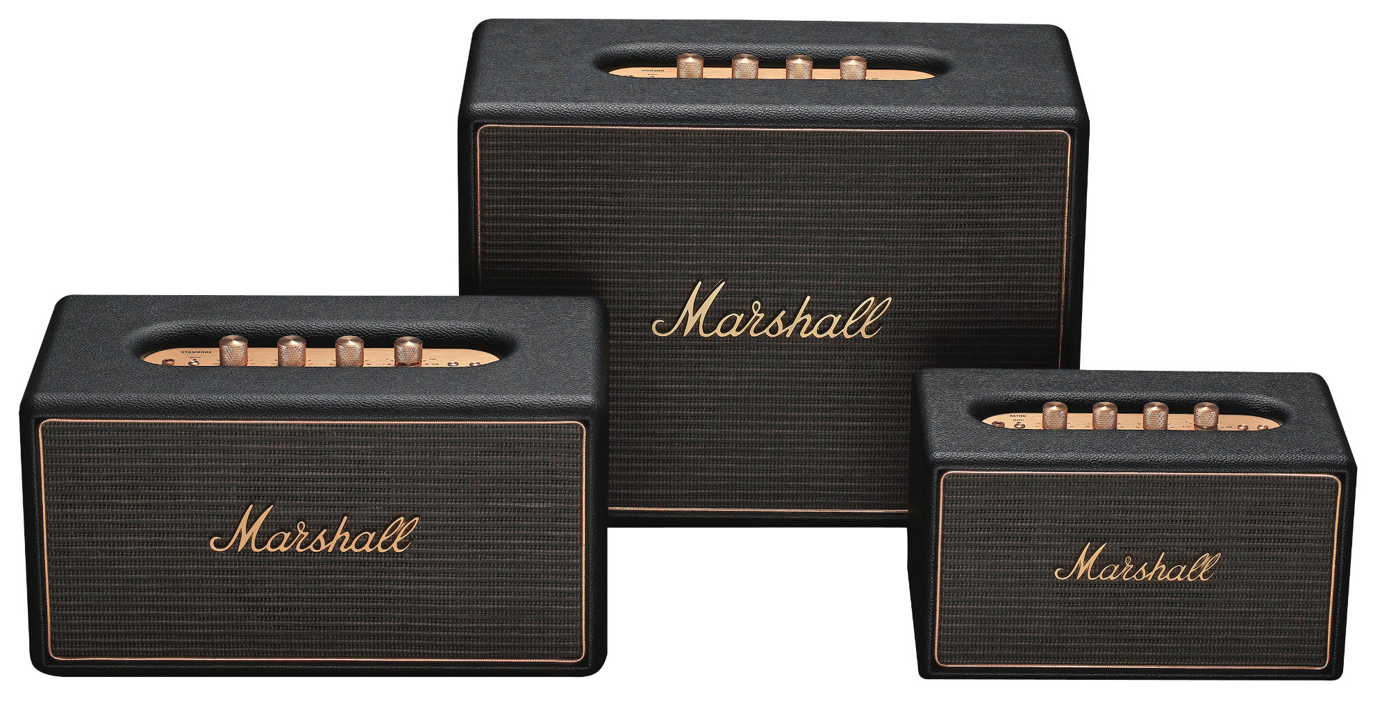 MARSHALL Woburn Wifi Lautsprecher, Schwarz