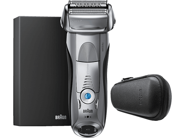 Rasierer BRAUN Series 7 Premium Edition Rasierer Silber (Sonic