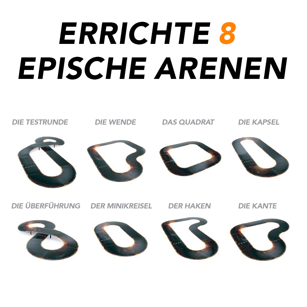 ANKI OVERDRIVE Fast & Furious Edition Starter Kit  Autorennspiel, Mehrfarbig